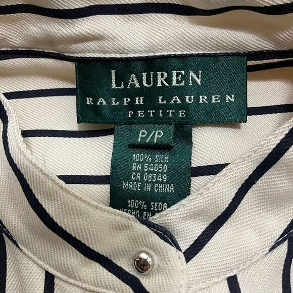 LAUREN RALPH LAUREN 100% Silk Blouse - Picture 4 of 4